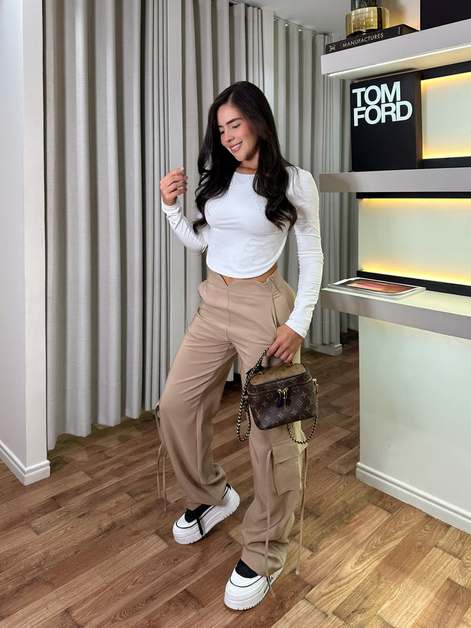 PANT EMILI NUDE