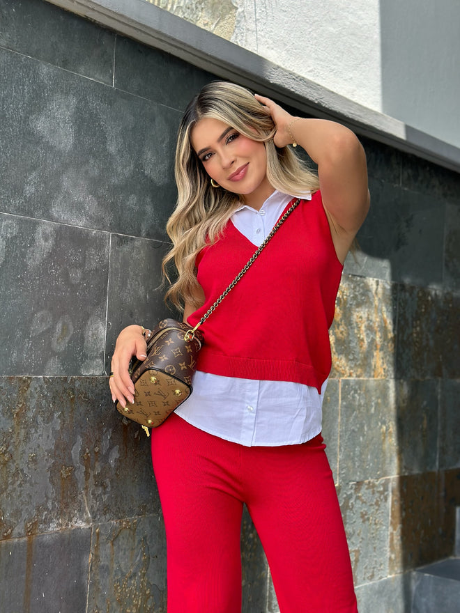 SET CAMILA ROJO