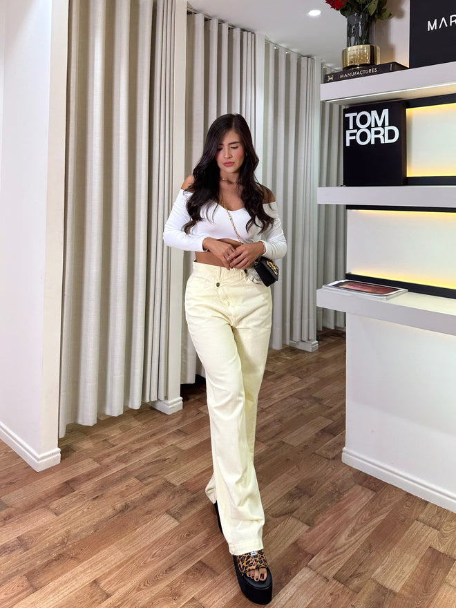 PANT LAURA AMARILLO