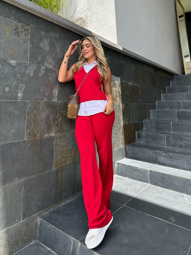 SET CAMILA ROJO