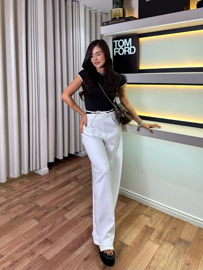 PANT RAFAELA BLANCO