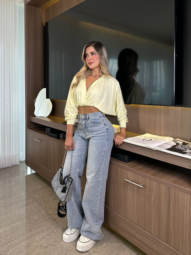 Blusa  Aurora  amarillo