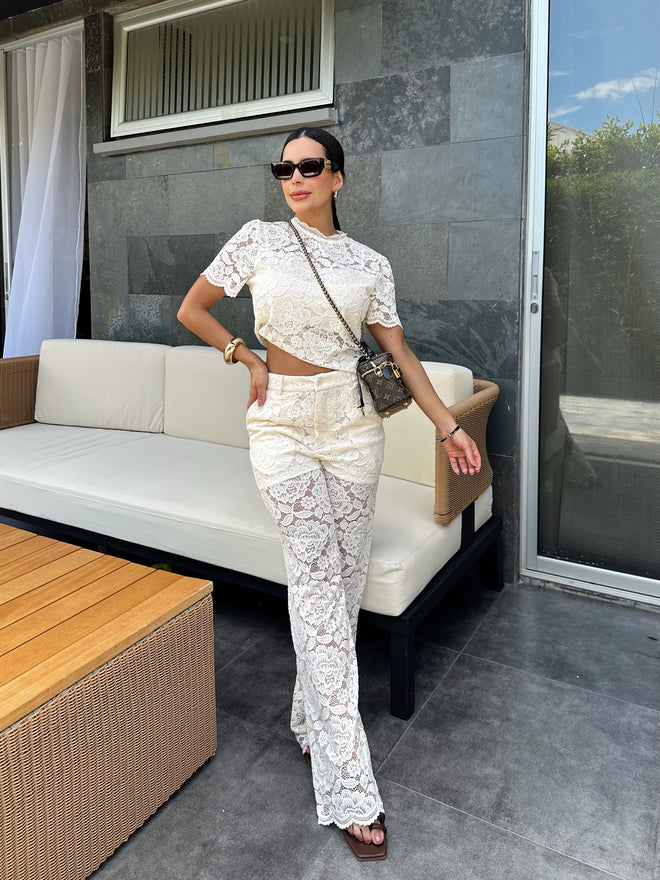 SET OLAYA  MARFIL
