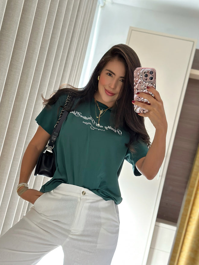 CAMISETA MADISON VERDE