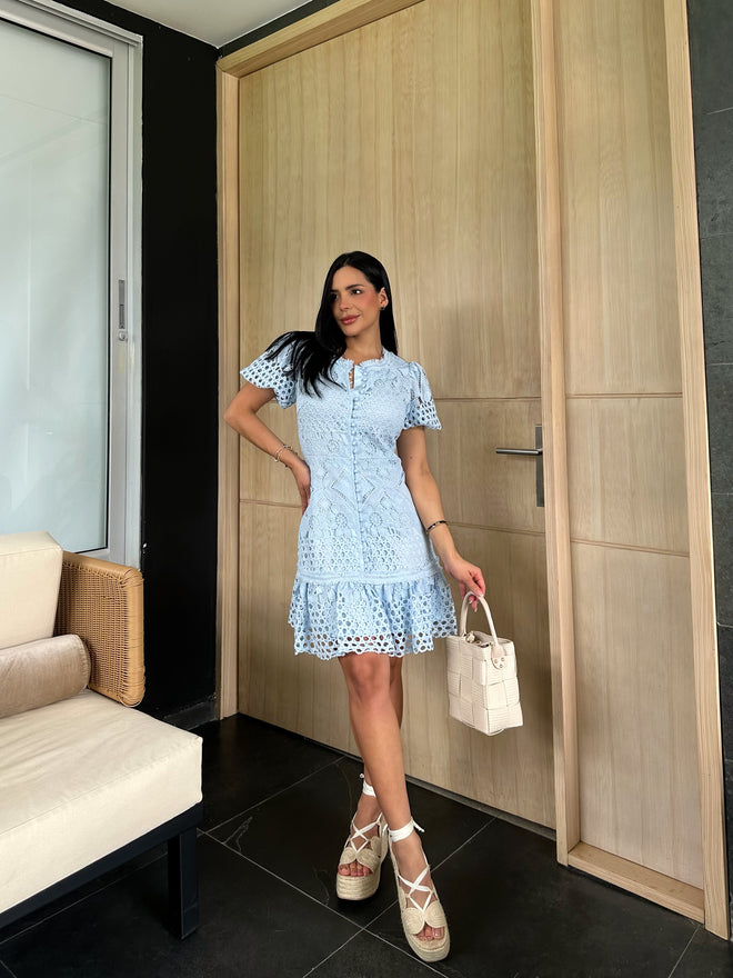 VESTIDO ARIA CELESTE