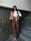 PANTALON TERESA CAFE