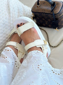 SANDALIA ADELE TALCO