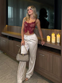 PANT TIFFANY CHAMPAGE