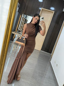 VESTIDO CAROLINA CAFE