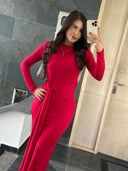 VESTIDO  ROSALBA ROJO