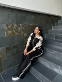 SET MONTENEGRO NEGRO x BEIGE