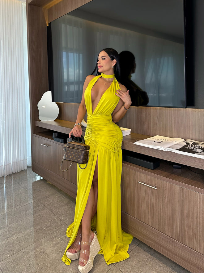 VESTIDO  MATILDE VERDE