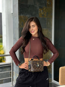 CROP TOP ISABEL CAFE