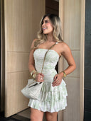 VESTIDO  SOFIA VERDE CLARO