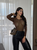 PANTALON CUERINA ASTRID NEGRO