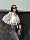BLUSA VALERIA MARFIL
