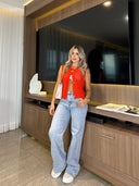 CHALECO LAYLA NARANJA