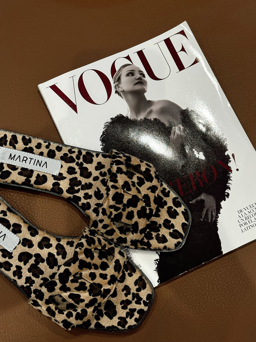 SANDALIA  NINA ANIMAL PRINT