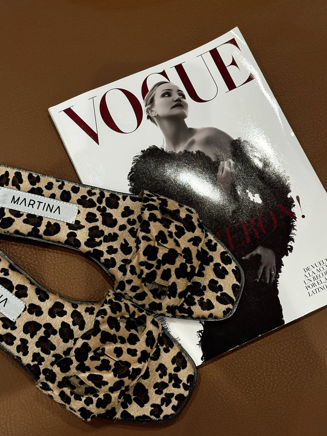 SANDALIA  NINA ANIMAL PRINT