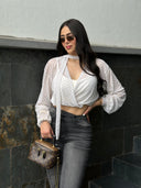 BLUSA VALERIA MARFIL