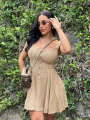 VESTIDO MARIANA CAFE