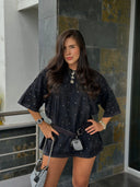 CAMISA OVERZISE LENNON NEGRO