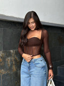 CORSET IRENE CAFE