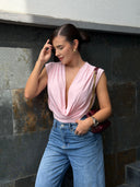 BLUSA PILAR ROSA