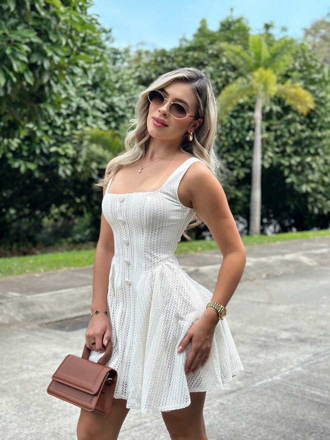 VESTIDO MARIANA MARFIL