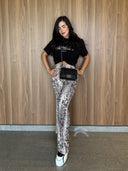 PANT FRIDA PITÓN NEGRO