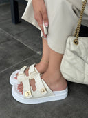 SANDALIA MILA TALCO