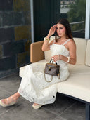 VESTIDO JIMENEZ MARFIL