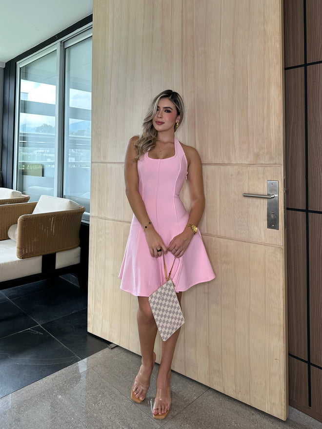 VESTIDO AISLINN ROSADO