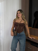 CORSET  LAURENT CAFE