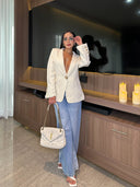 BLAZER DONATELLA MARFIL