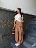 PANTALON ZAIRY CAMEL