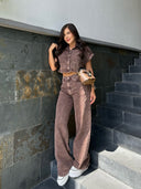 SET DENIM JUANA CAFE