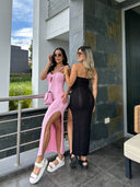 VESTIDO  EMILY ROSADO