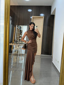 VESTIDO CAROLINA CAFE