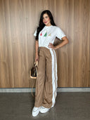 Camiseta Kate Marfil