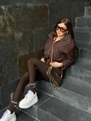 CHAQUETA AITANA CHOCOLATE