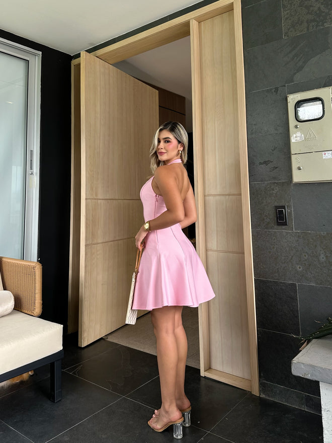VESTIDO AISLINN ROSADO