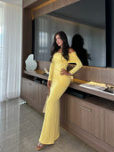 VESTIDO  CLOE   AMARILLO