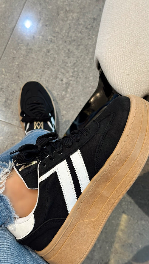 TENNIS ZOE NEGRO x BLANCO