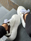 TENIS ROMA BLANCO x CAFE