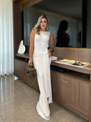 VESTIDO  JIMENEZ  BLANCO