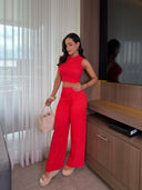 SET ADELINE ROJO CEREZA