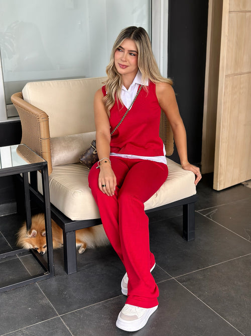 SET CAMILA ROJO