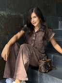 SET DENIM JUANA CAFE