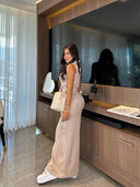 VESTIDO CHARLOTTE BEIGE